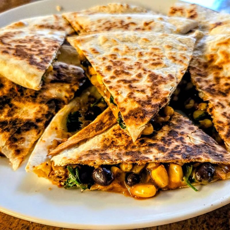 Black bean quesadillas Black bean quesadillas