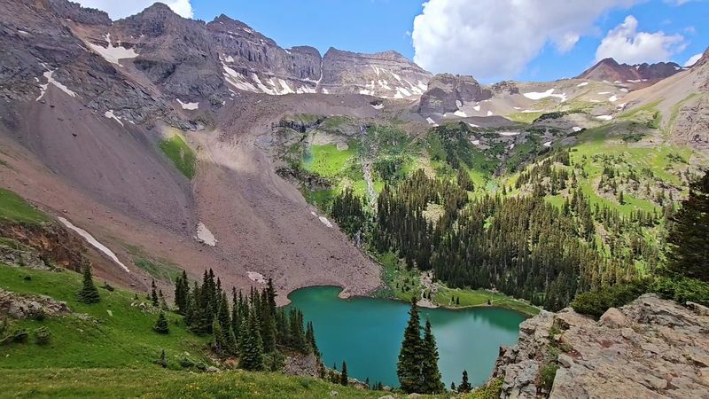 Blue Lakes Trail Area - Ridgway, Colorado Blue Lakes Trail Area - Ridgway, Colorado