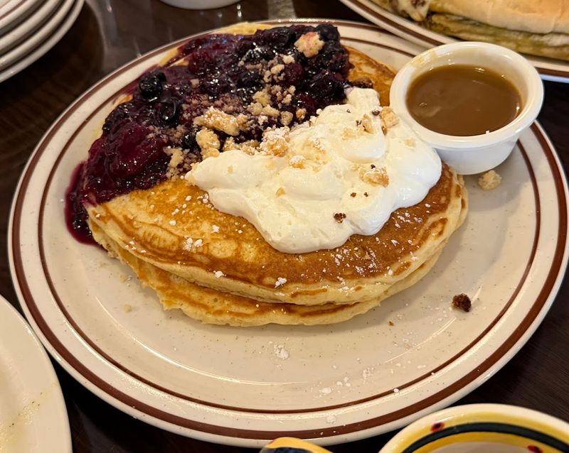 Blueberry Pancakes Bursting With Flavor