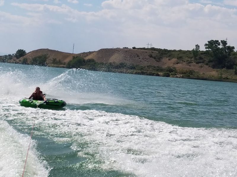 Boating and Water Sports on a Surprisingly Lively Little Lake