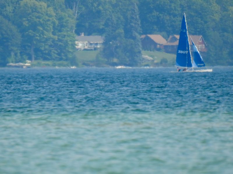 Boating on One of Michigan's Longest Inland Lakes