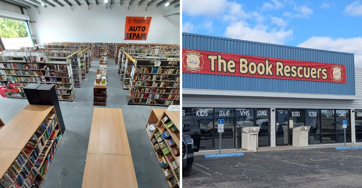 Book lovers are drawn to this giant Florida store filled with bargain books