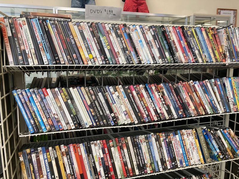 Books, DVDs, and Movies Galore