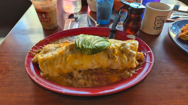Breakfast Burritos the Size of a Football