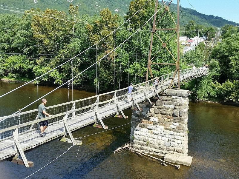Buchanan Swinging Bridge - Buchanan, Virginia