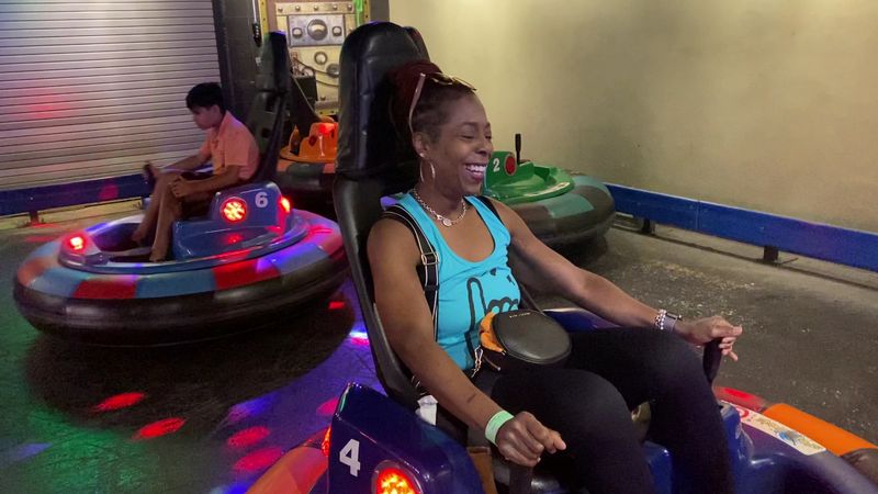 Bumper Cars Full of Laughs