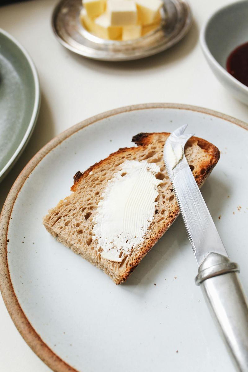 Buttered toast