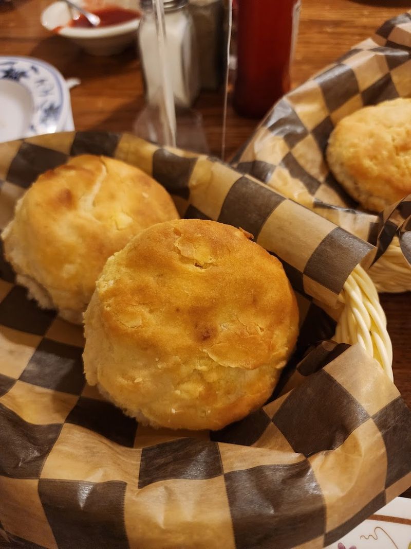 Buttermilk Biscuits with Strawberry Glaze