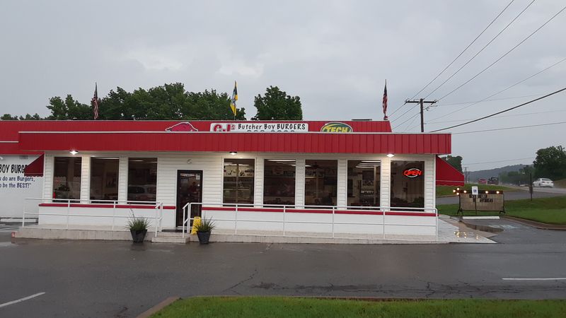 CJ's Butcher Boy Burgers - Russellville, Arkansas