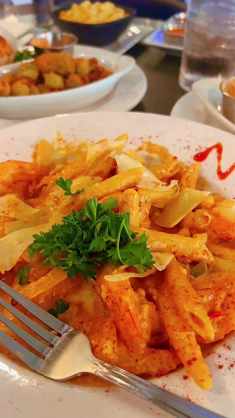 Cajun Seafood Pasta With a Creamy Kick