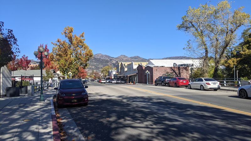 Calistoga Downtown and Main Street