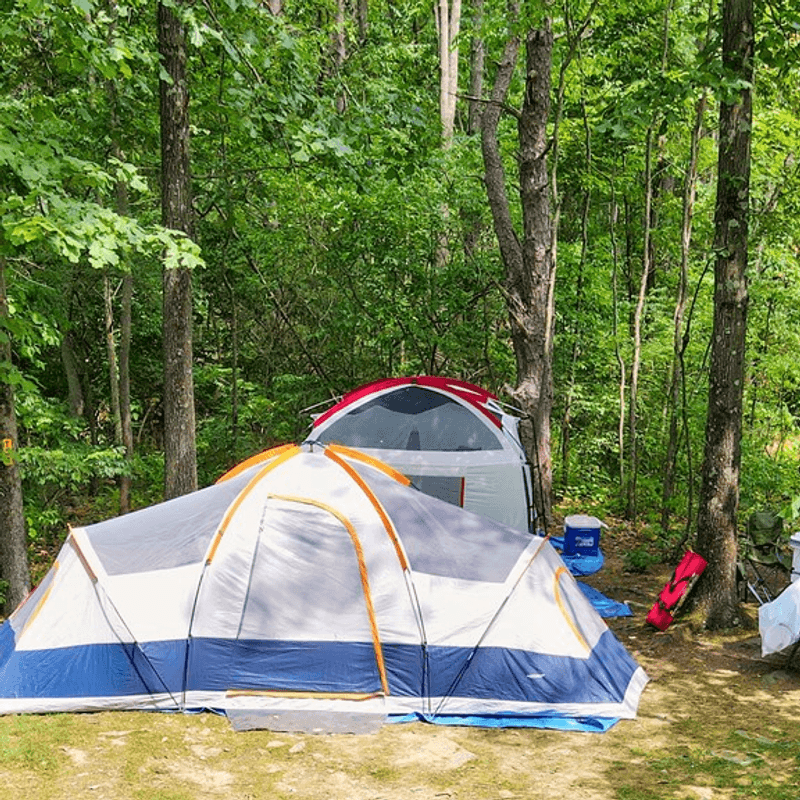 Camping Under the Stars Near Bellefonte