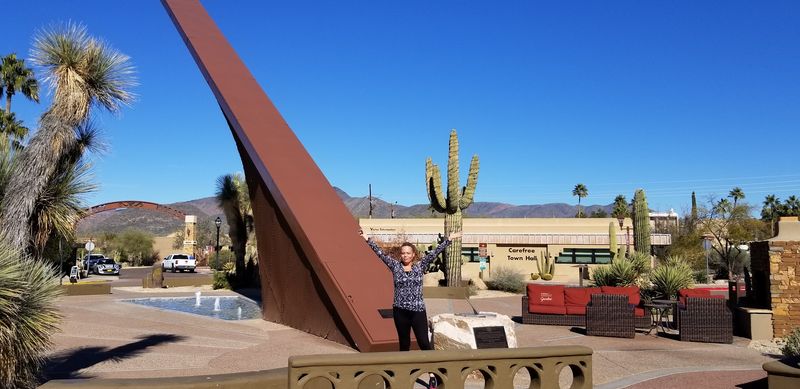 Carefree Sundial Plaza Star Gazing Views Carefree Sundial Plaza Star Gazing Views