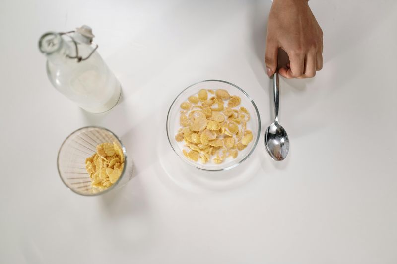 Cereal with milk