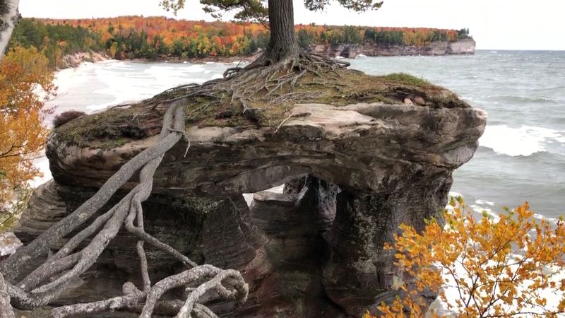 Chapel Rock - Munising Township, Michigan Chapel Rock - Munising Township, Michigan