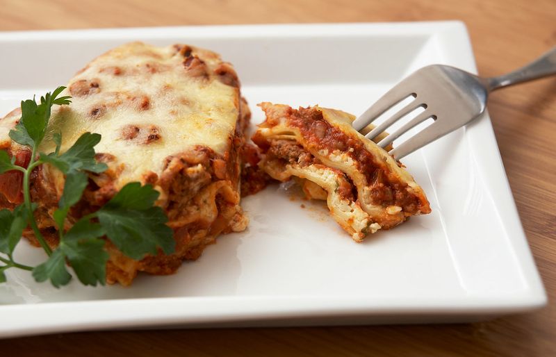 Cheese-heavy meals