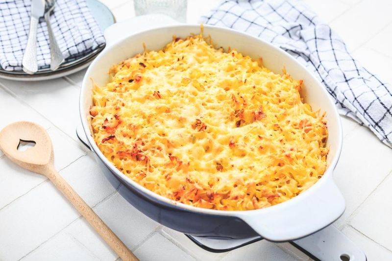 Cheese-heavy meals