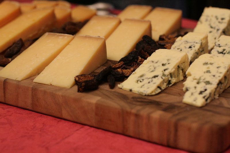 Cheese platter bites
