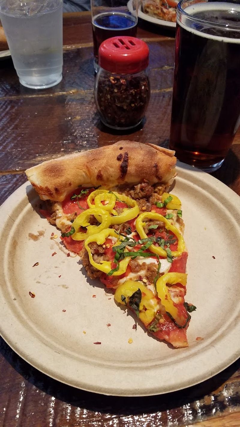Cherry Peppers, Local Beer, and Toppings Galore