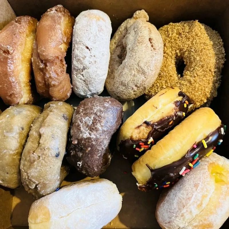 Cherry and Blueberry Cake Donuts Worth the Trip
