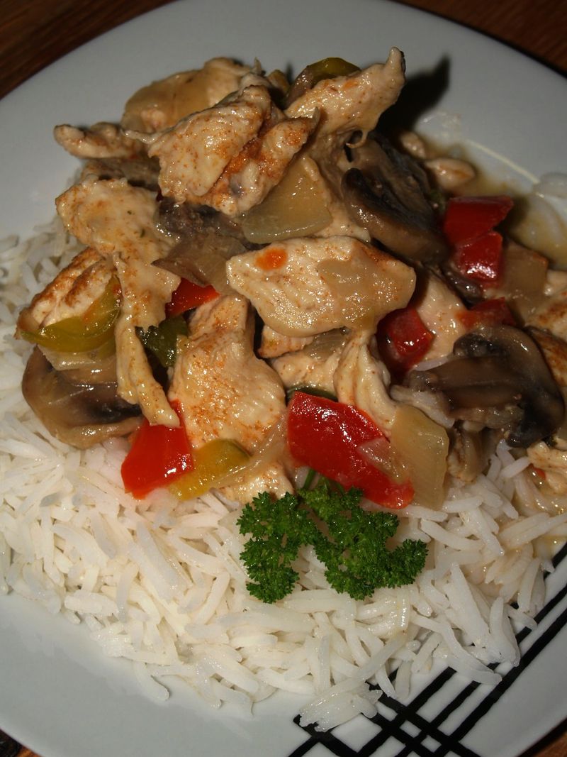 Chicken Ala King Chicken Ala King