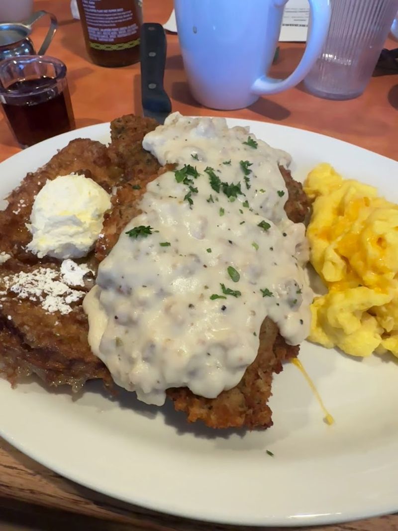 Chicken Fried Steak So Big It Could Feed a Kingdom