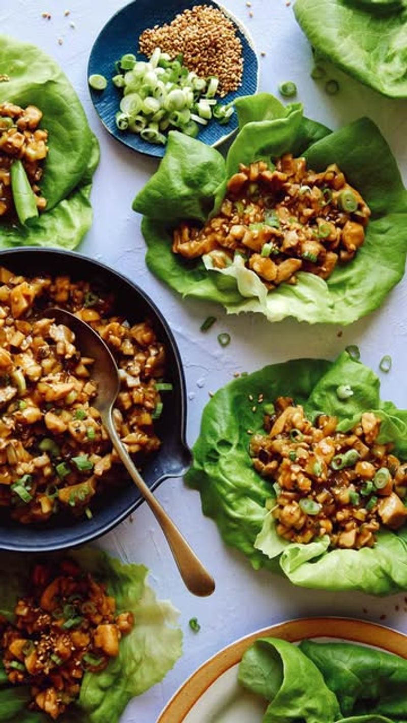 Chicken Lettuce Wraps