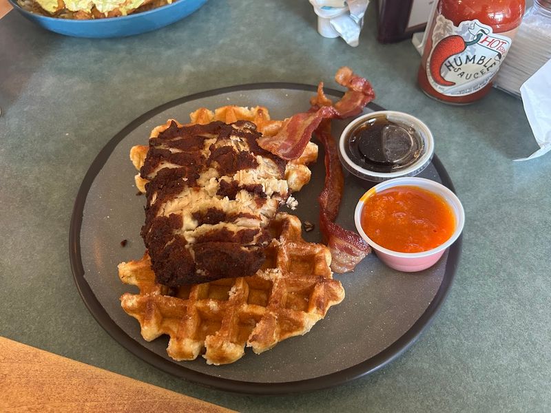 Chicken and Waffles Done With Serious Skill