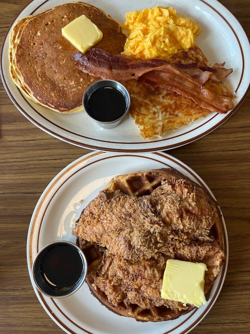 Chicken and Waffles with a Kick