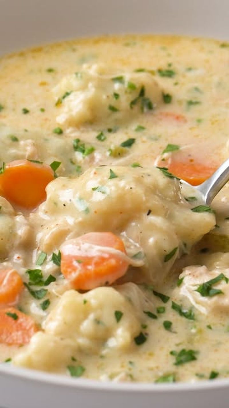 Chicken and dumplings Chicken and dumplings