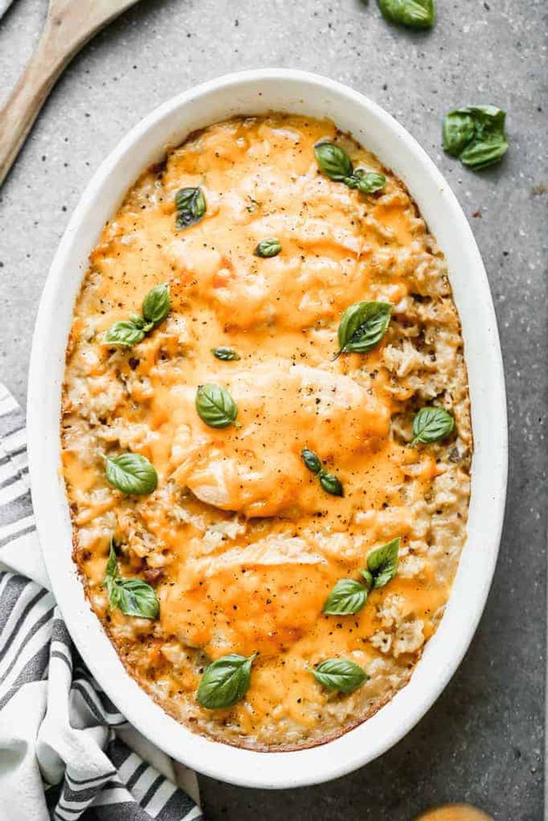 Chicken and rice casserole