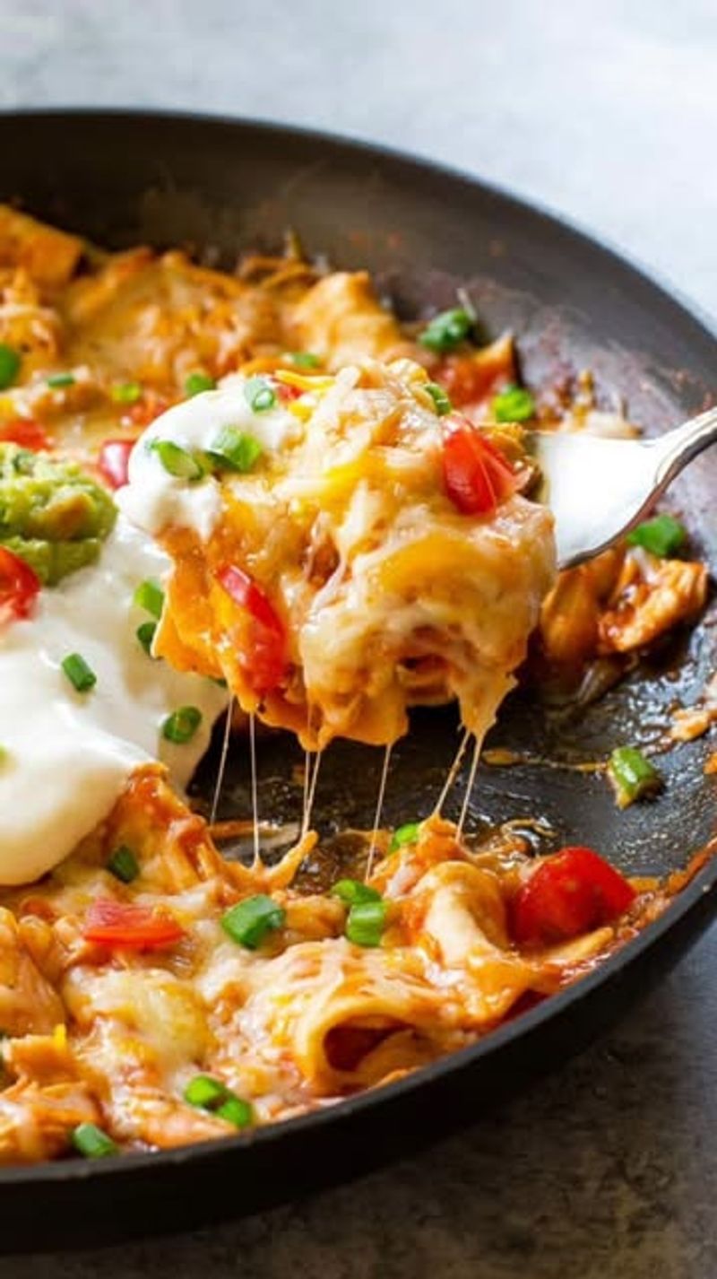 Chicken enchilada skillet Chicken enchilada skillet