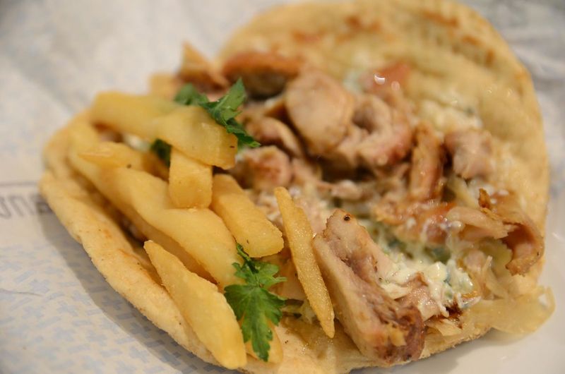 Chicken gyros
