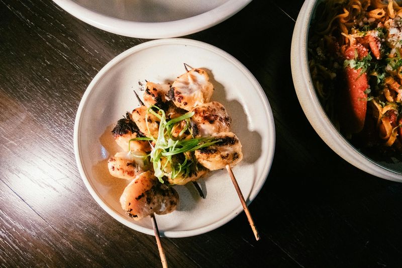 Chicken skewers