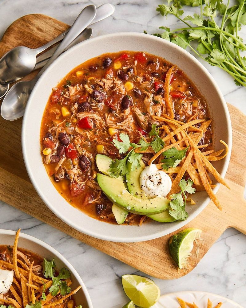 Chicken tortilla soup Chicken tortilla soup