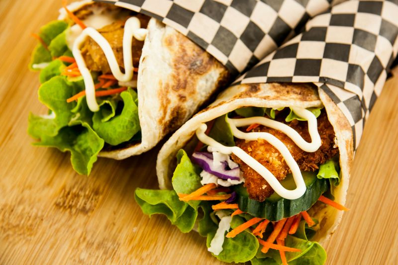 Chicken wraps