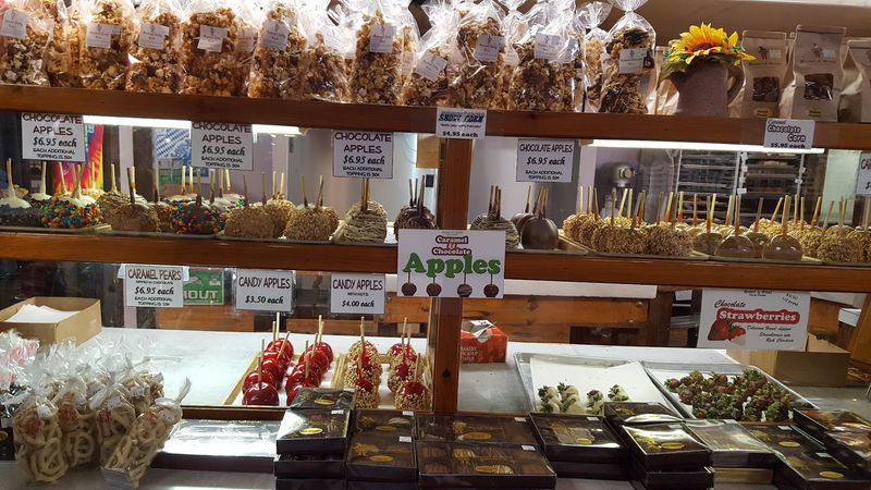 Chocolate-Dipped Candy Apples and Caramel Apples