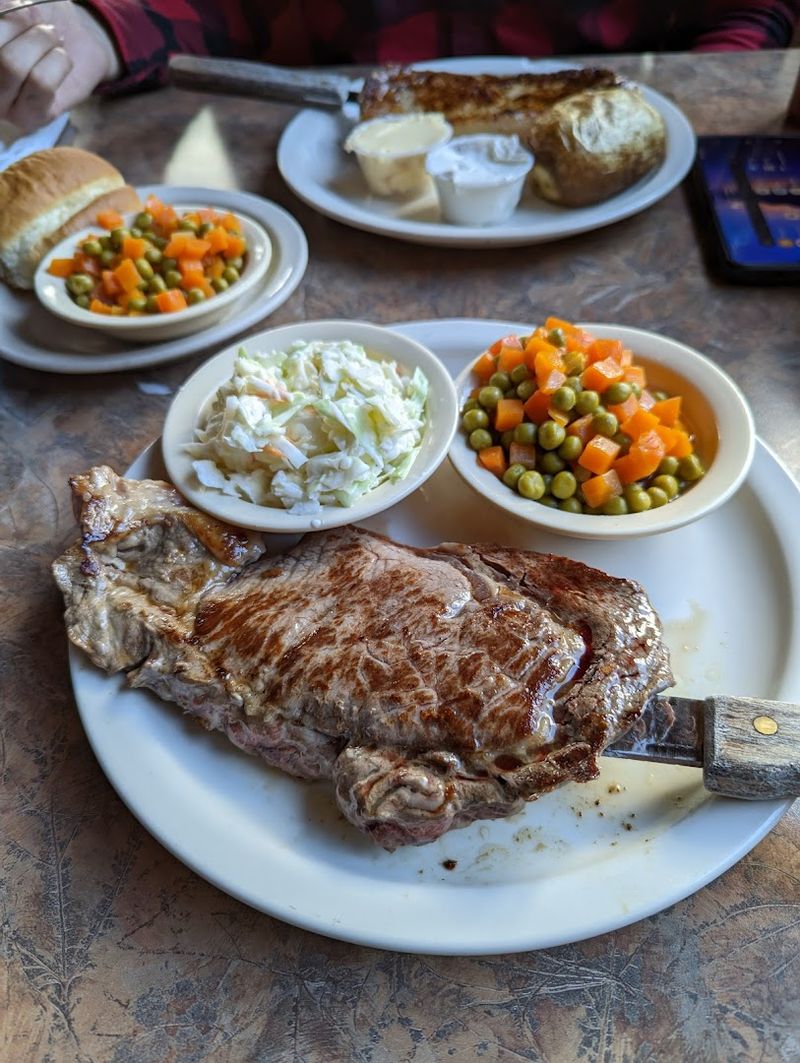Chopped Steak and Clam Strips for a Hearty Dinner