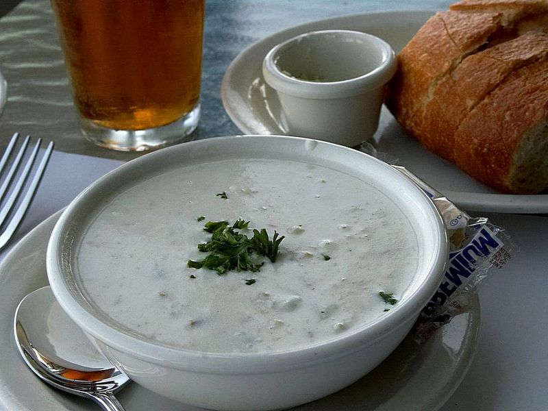 Clam chowder Clam chowder