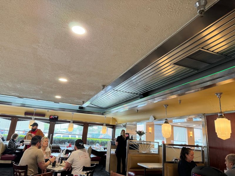 Classic Diner Atmosphere With Vintage Charm Classic Diner Atmosphere With Vintage Charm