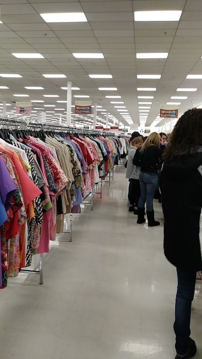 Clothing Organized by Size and Color