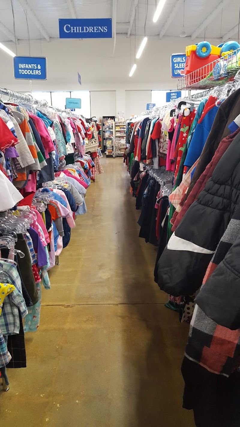 Clothing Organized by Size for Stress-Free Shopping