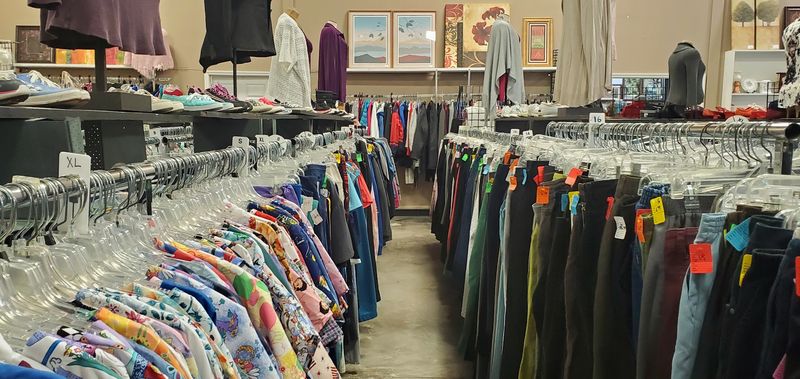 Clothing Racks That Go On and On