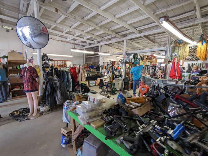 Clothing, Toys, and Flowers Under One Roof