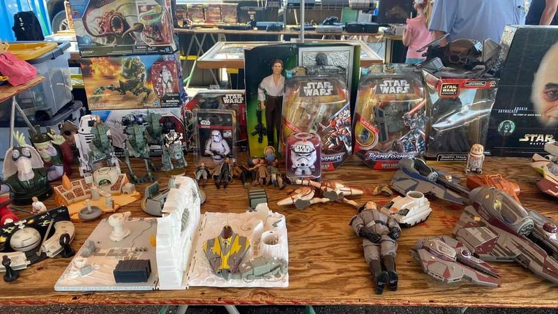 Collectibles and Random Treasures Await