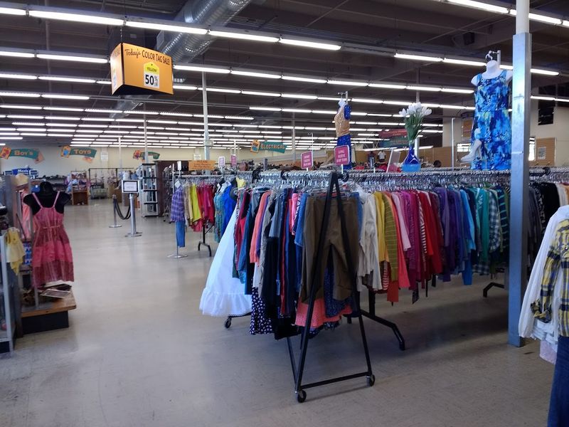 Color-Coded Clothing Racks That Make Shopping Easy