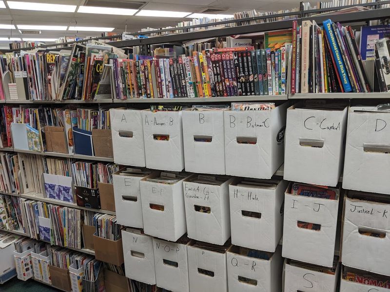 Comics, VHS Tapes, Vinyl Records, and More