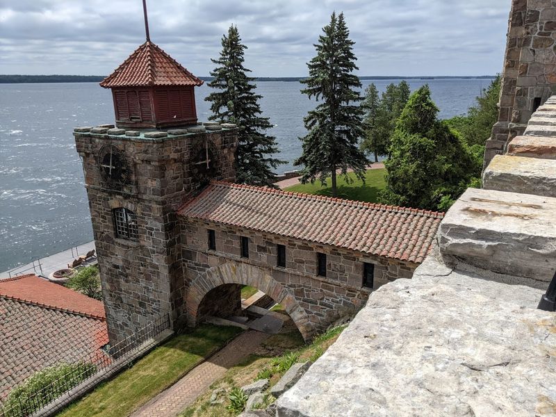 Comparing Singer Castle to Boldt Castle Nearby