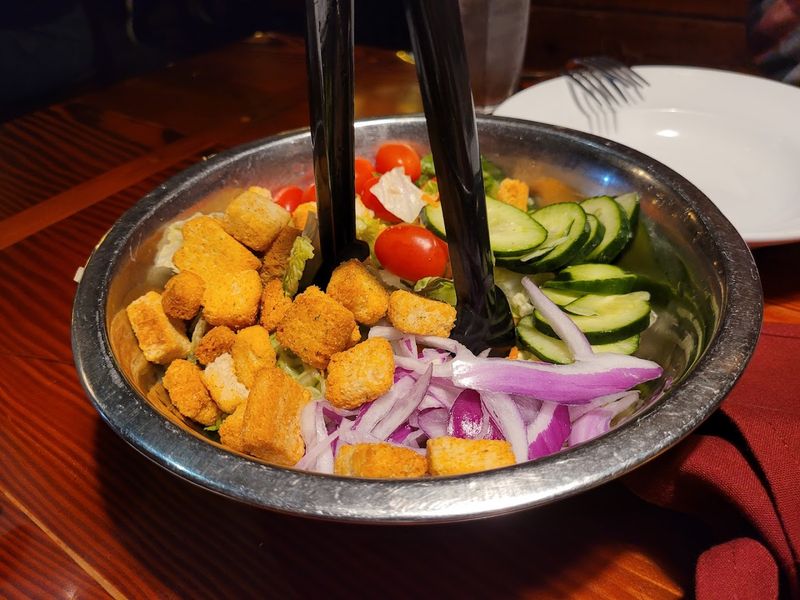 Complimentary Bread and All-You-Can-Eat Salad