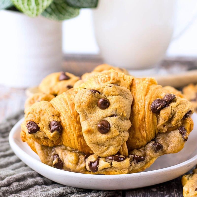 Cookie Croissants Cookie Croissants